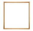 © dk.sKy327 - Gold picture frame, Gold frame with isolated background, watercolor gold picture frame with isolated background.