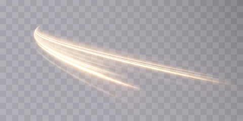 Poster - Light Vortex. Abstract curved light effect of bright lines. Vector illustration