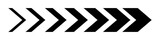 Fototapeta  - Arrow dynamic symbol. Speed, fast arrows symbols set. Arrow dynamic elements.