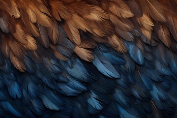  bird feathers background pattern, banner, wings background picture, seamless background