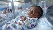 © Jammy Jean - Premature baby inside a NICU chamber.