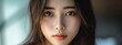 © Johnathan - Asian Female Envious Charming Backdrop With Copyspace Generative AI