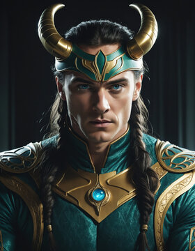 Shape-shifter Loki - Illustrations of the Norse god Loki showcasing his transformation abilities and dynamic actions