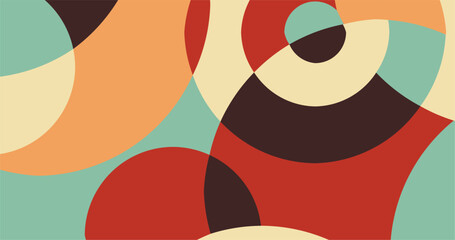 abstract colorful vintage retro 70s 80s background
