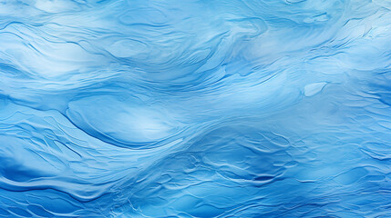 Wall Mural - blue rippled water texture background