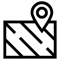 Location marker pin