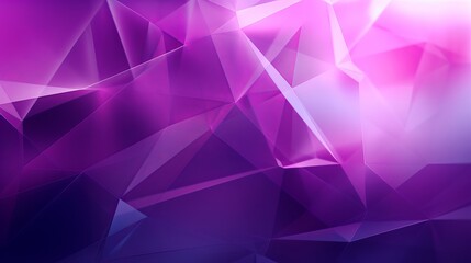 Poster - Vibrant purple geometric abstraction: contemporary artistic background