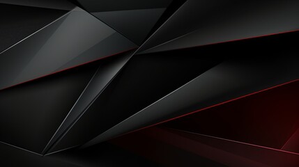 Poster - dynamic monochrome chaos: abstract geometric black chain texture for sports design - vector illustra