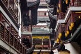 Fototapeta Na ścianę - Yuyuan Bazaar views and architecture Shanghai China