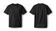 © Angelo - black t shirt isolated on white background.