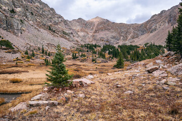 Bighorn Creek Basin in the Eagles Nest Wilderness, Colorado