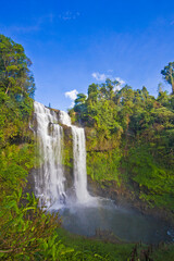  Tad Yuang Waterfall in Bolaven Plateau, Southern Laos.