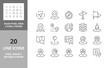 © Artco - Navigation and location, thin line icon set 1/2. Outline symbol collection. Editable vector stroke. 64 and 256 Pixel Perfect scalable to 128px