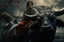 Fantasy Cow Asian Mythology