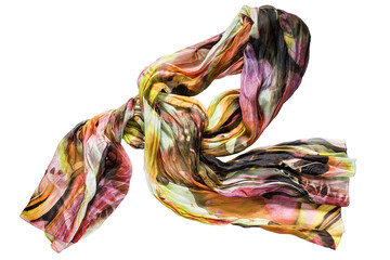 Sticker - Silk scarf isolated