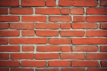 Aufkleber - Old red brick wall texture