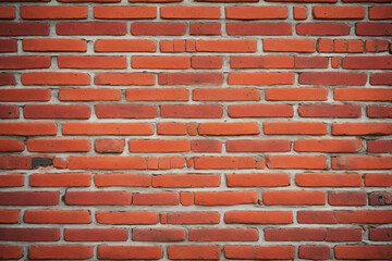 Aufkleber - Old red brick wall texture