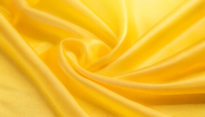 Poster -  abstract background yellow satin background yellow luxury fabric background yellow silk background illustration