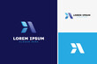 Vector modern of letter A tech logo design, next logo, logistic logo design template