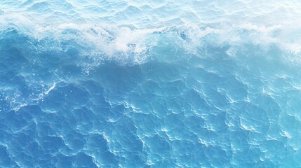  Aerial beach scene with breathtaking blue ocean lagoon and serene, sun kissed beachscape