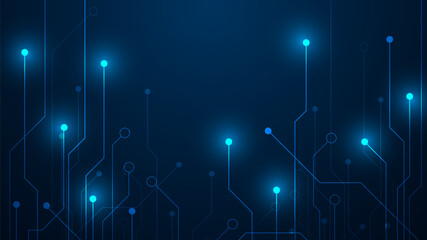 Aufkleber - hi-tech digital data abstract design