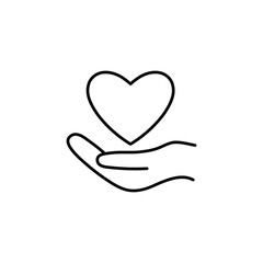 Poster - heart icon. love symbol  vector