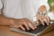 © IDOL'foto - Cybersecurity protects passwords and secure internet access. It is crucial to have secure login and protection in the online world. Users enter their passwords on the internet network to stay safe