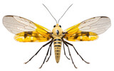 Fototapeta Motyle - Scorpion Moth isolated on transparent Background