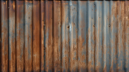 dirty rusty corrugated metal texture