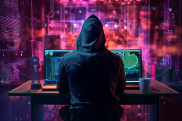 Poster - Cybersecurity breach: Hackers steal information