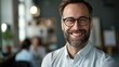© BrandwayArt - Smiling Man With Glasses