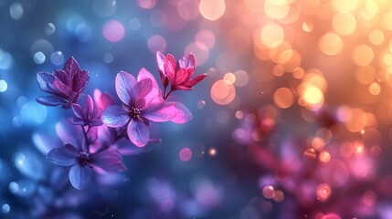 Aufkleber - Blue, purple, green gradient. Pale pastel gradient color. Holographic blurred abstract background.