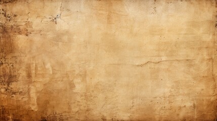 Wall Mural - Old vintage paper texture banner background. Brown paper