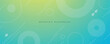 Abstract gradient green tosca geometric shapes background