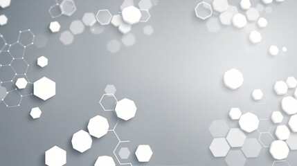 Wall Mural - Background template for the biopharmaceutical industry