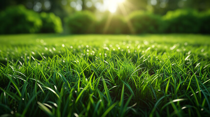 Green grass background