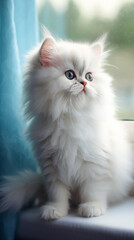 Canvas Print - the most beautiful kitten