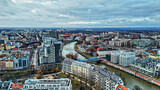 Fototapeta Fototapety miasta na ścianę - Panorama Wrocławia 2024