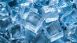 © Irina - Ice cube frozen close up wallpaper background