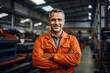 © Vorda Berge - Portrait of a smiling male engineer in auto part factory