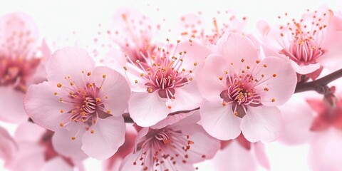 Aufkleber - A close-up photograph of a bunch of pink flowers. Perfect for adding a touch of beauty to any project