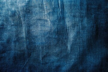 Poster - Blue fabric close up. Versatile and can be used for various projects
