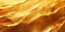 A Detailed Close-up Shot Of A Golden Fabric. This Versatile Image Can Be Used In Various Design Projects