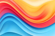 Abstract minimalist wave background modern colorful background design liquid shapes composition fit for presentation