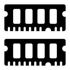RAM memory computer icon