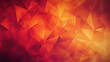 Abstract background with geometric shapes in warm tones like red and orange