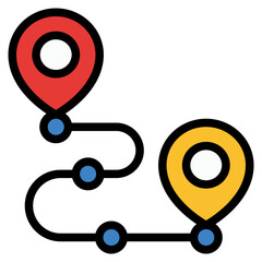 Sticker - Route Icon