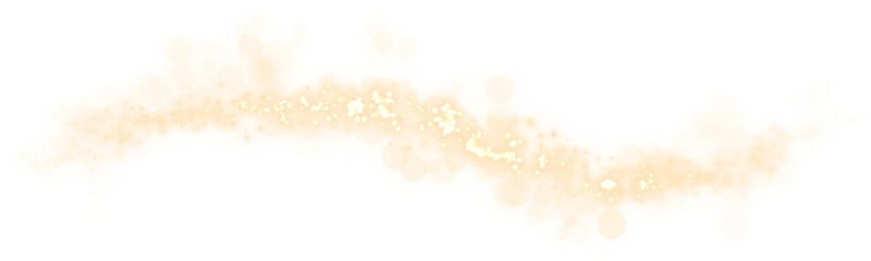 Wall Mural - luxury bokeh particle effect with shining gold floating dust