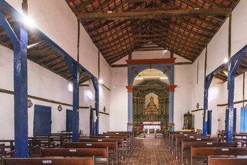 igreja na cidade de Paracatu, Estado de Minas Gerais, Brasil