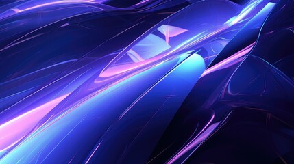 Aufkleber - vibrant dynamic futuristic background illustration digital energy, sci fi, innovation sleek vibrant dynamic futuristic background
